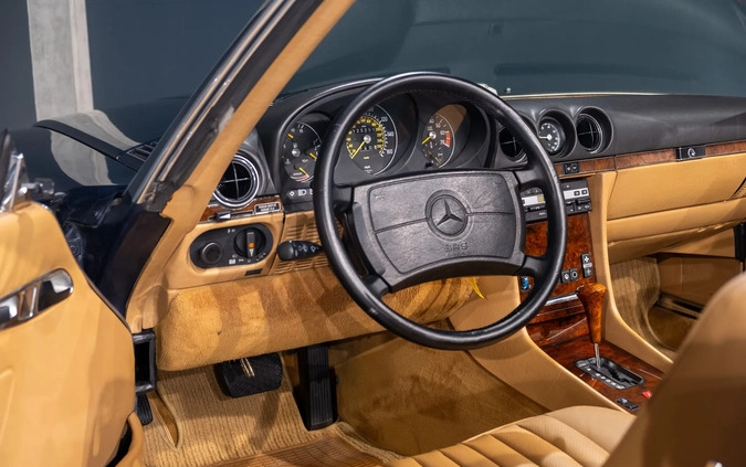Mercedes-Benz SL cena 159900 przebieg: 201590, rok produkcji 1987 z Brzeszcze małe 742